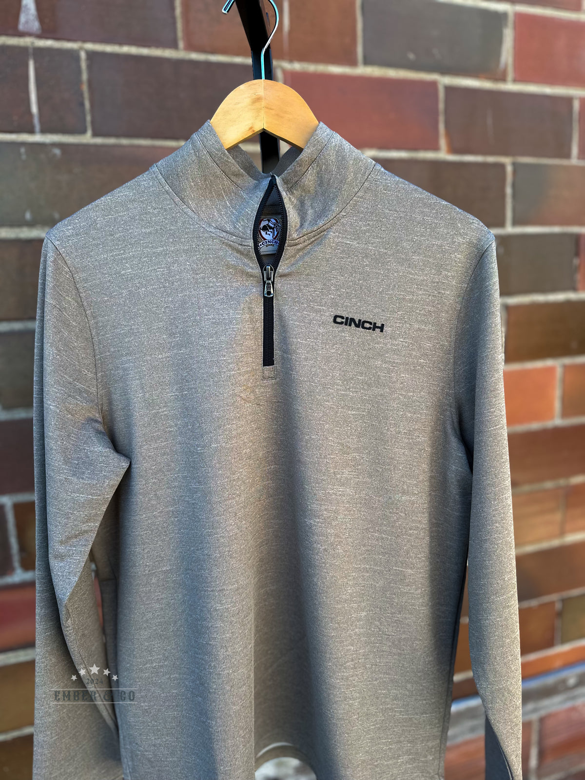 Cinch Men's Sandstone Quarter Zip