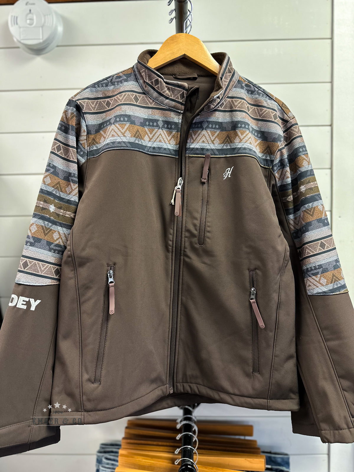 Hooey Brown Softshell Jacket