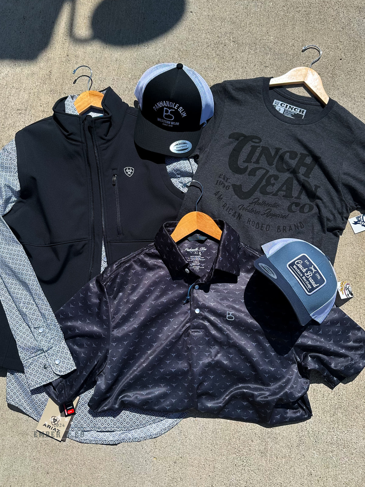 Men's Panhandle Stretch Pearl Snap LS