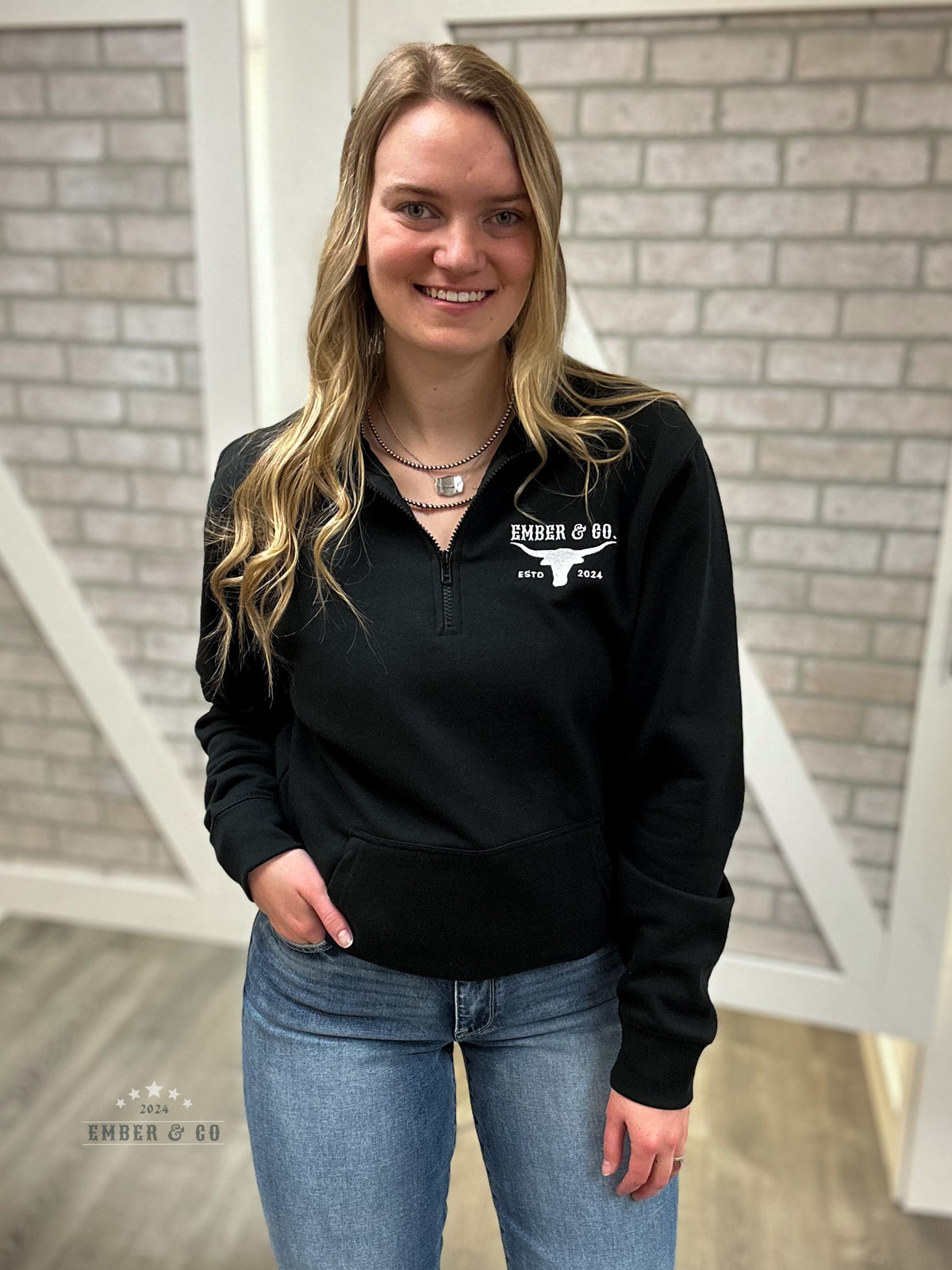 Ember & Co. Longhorn 1/4 Zip