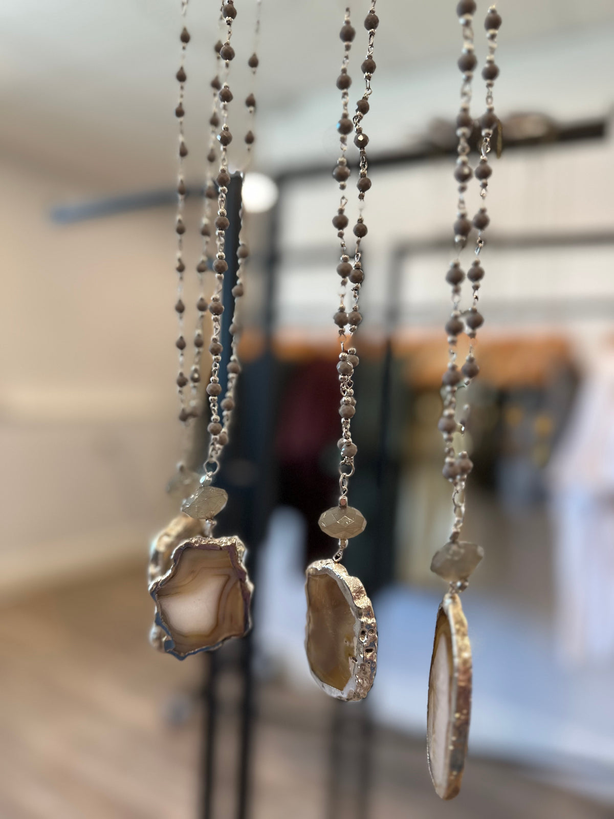 Stone Pendant Necklace