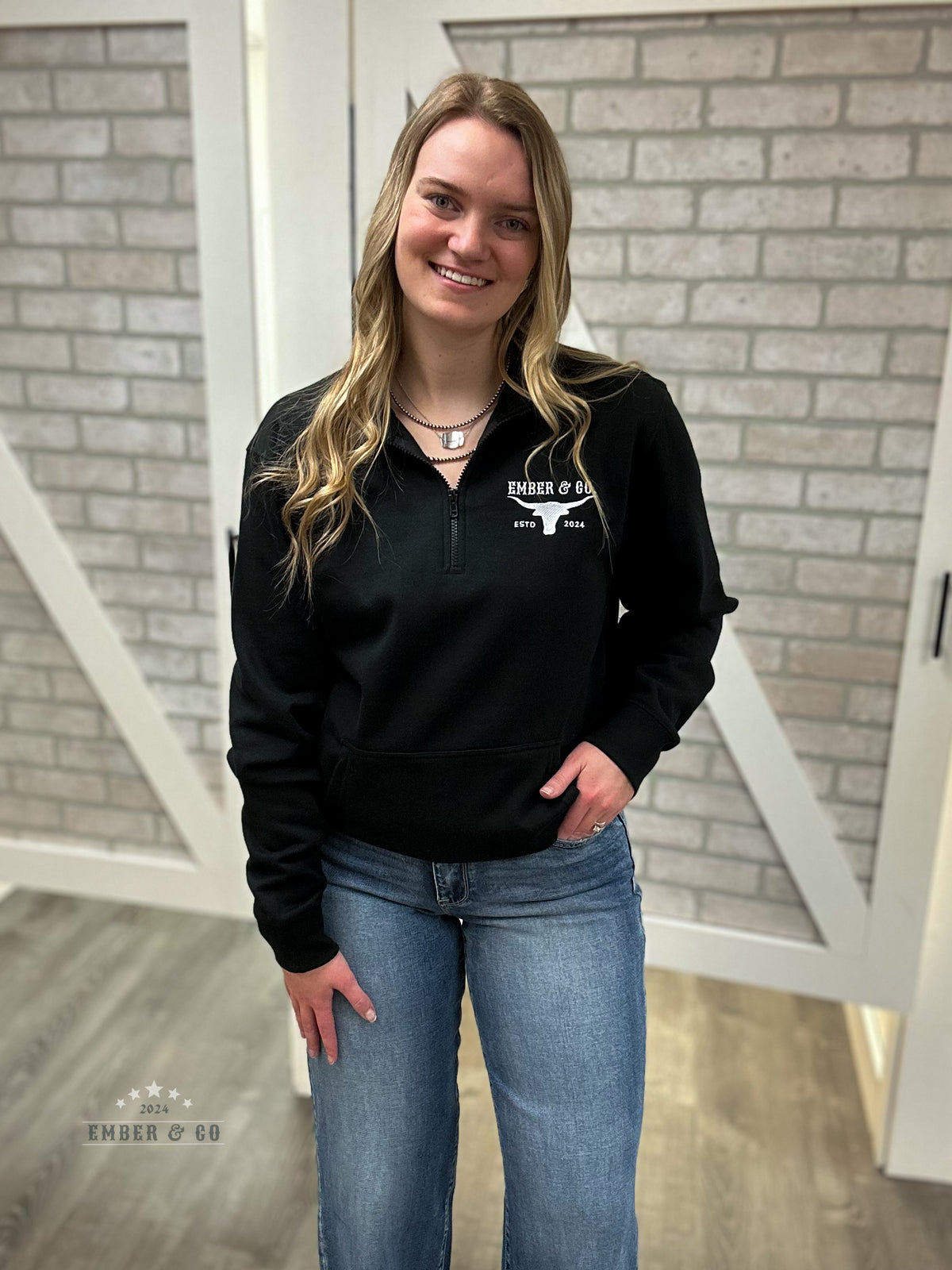 Ember & Co. Longhorn 1/4 Zip