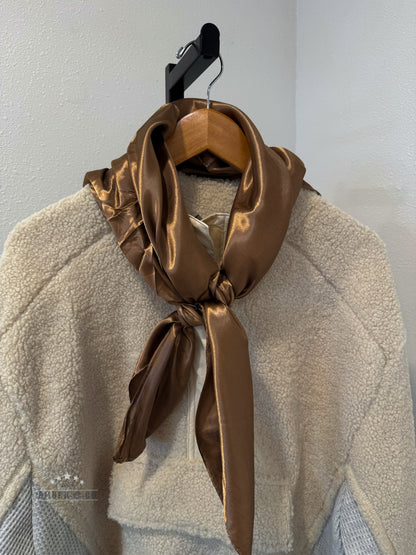 Solid Tan Wild Rag