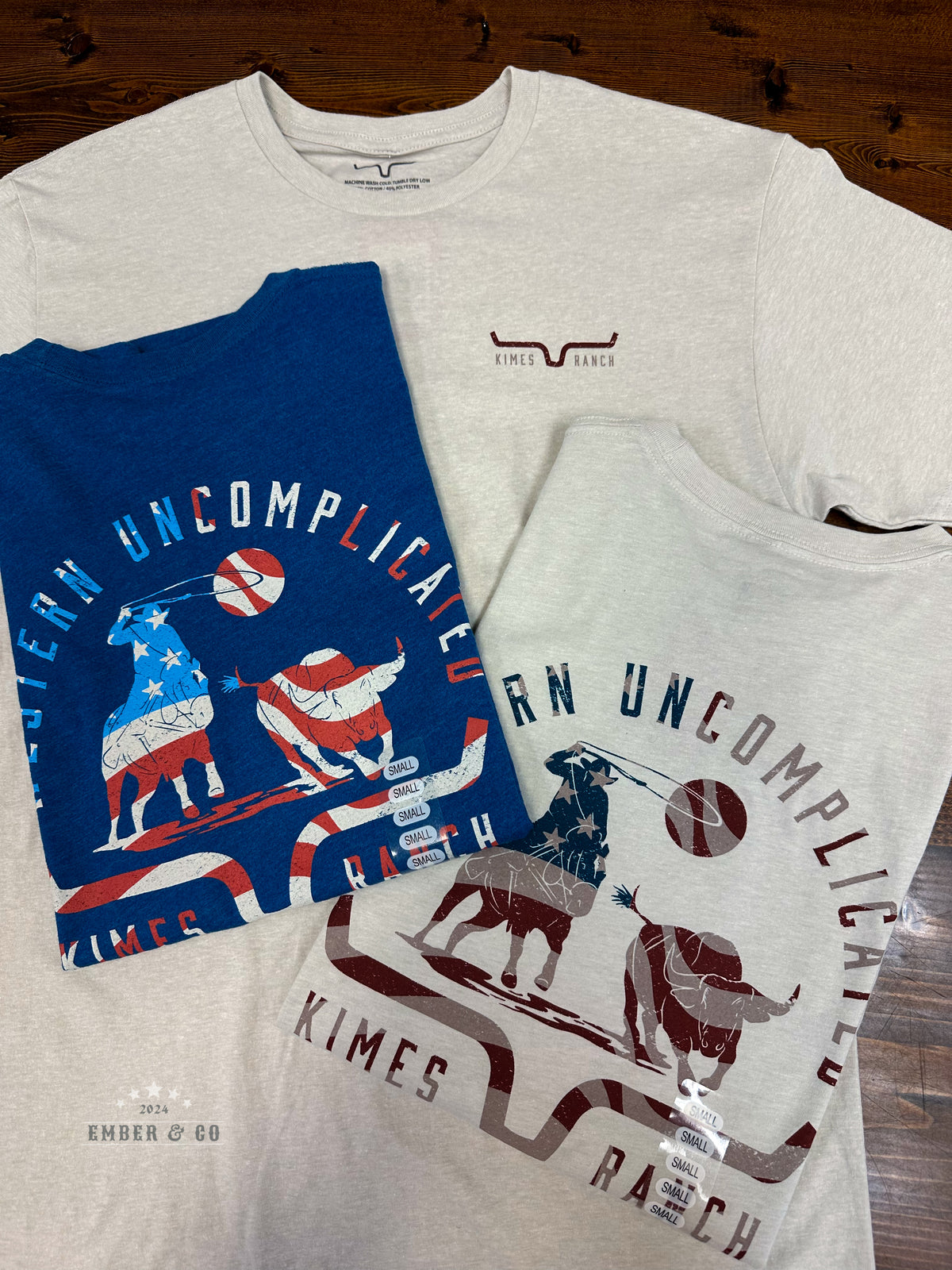 KR American Cowboy Graphic (BLUE)