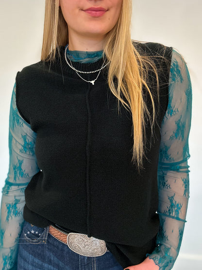 Knit Sweater Vest