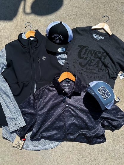Men's Panhandle Stretch Pearl Snap LS