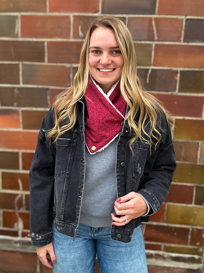 Handmade Sherpa Scarf