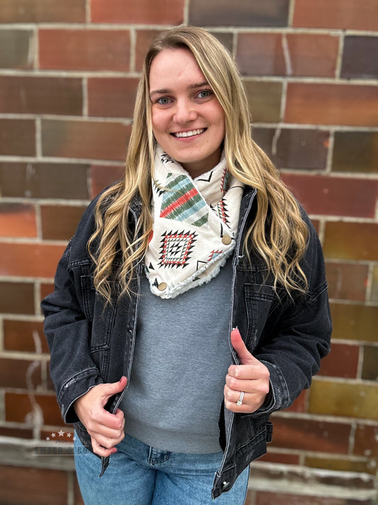 Handmade Sherpa Scarf