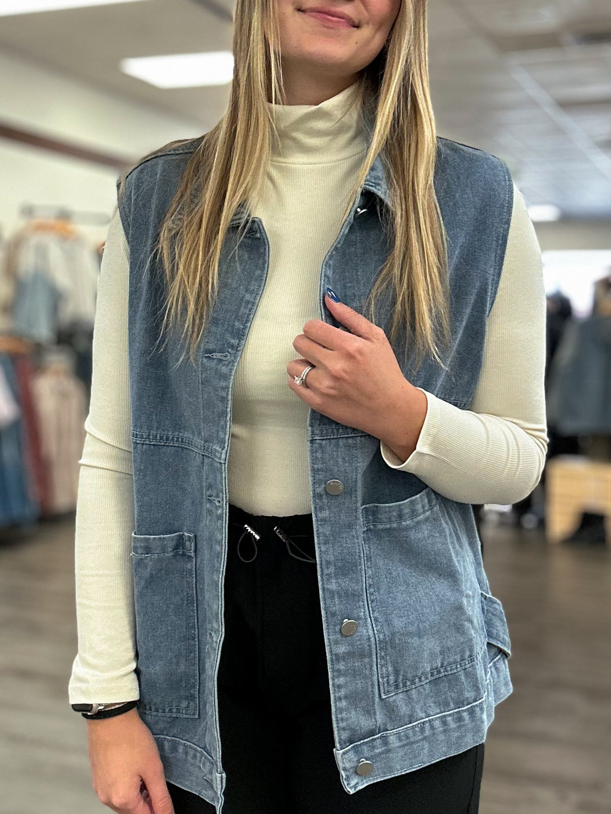 Ribbed Long Sleeve Turtleneck - 3 Colors