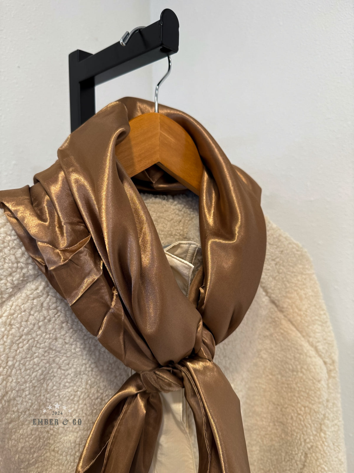 Solid Tan Wild Rag