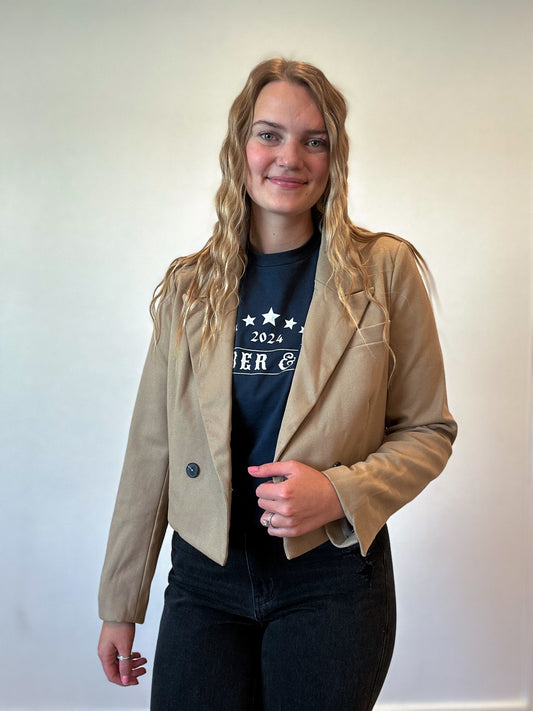Single Button Blazer