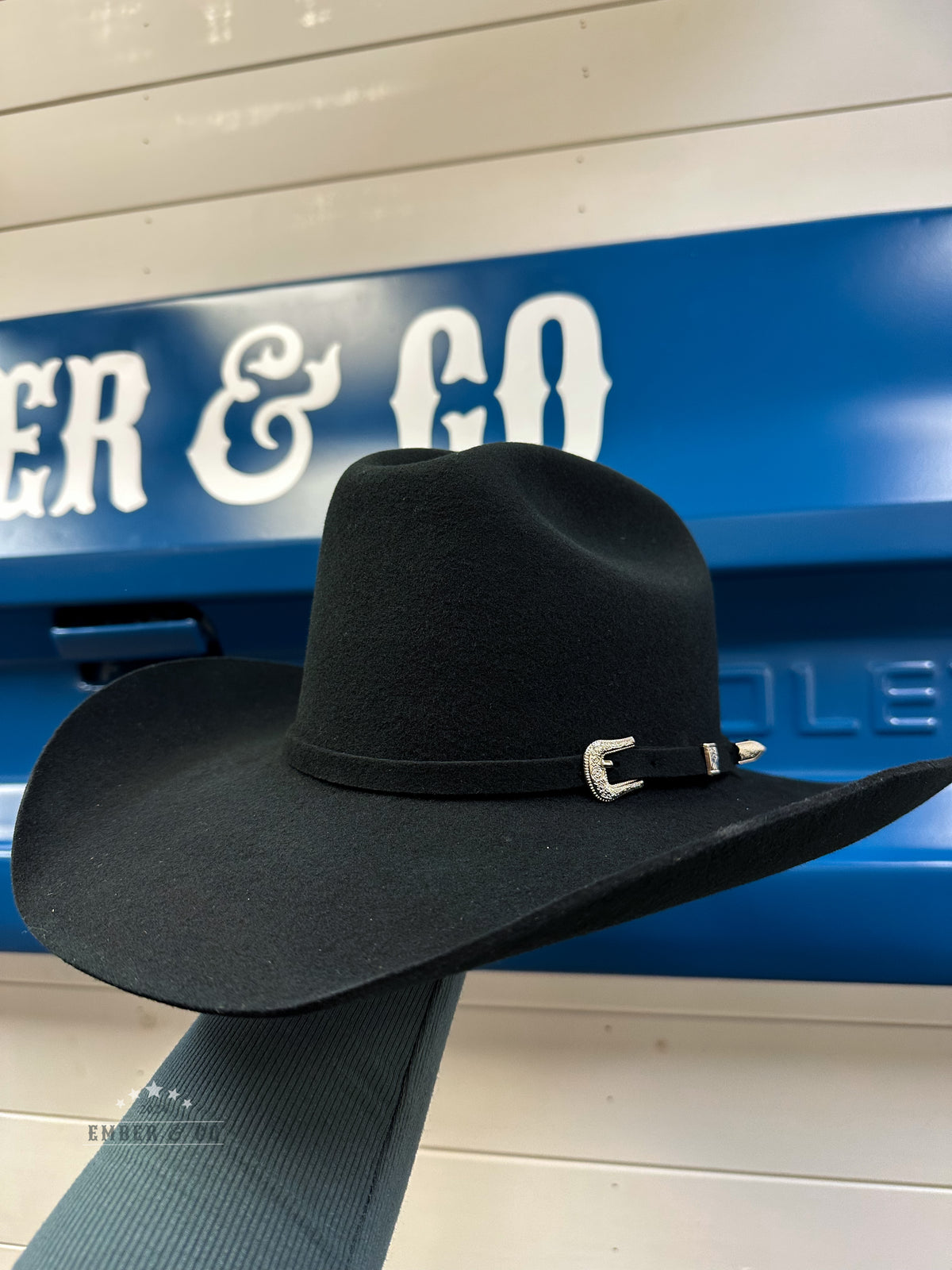 Cattleman Cowboy Hat - Black