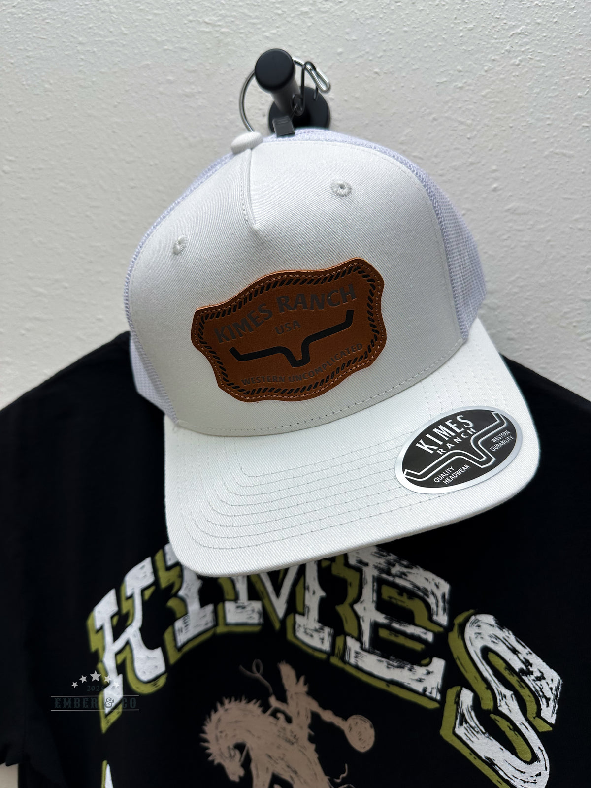KR Hawkins White Trucker Hat
