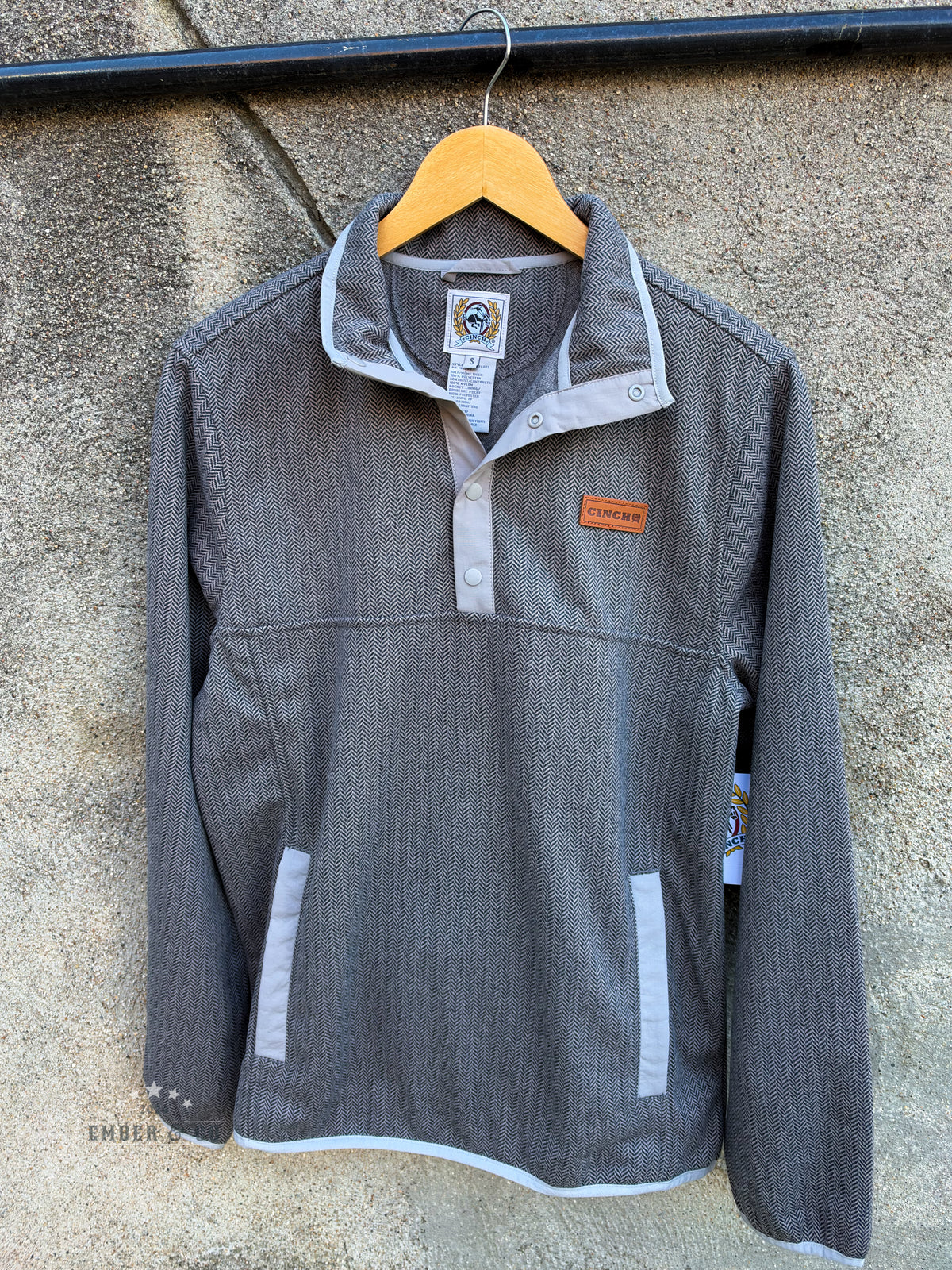 Men's Cinch Herringbone Pullover