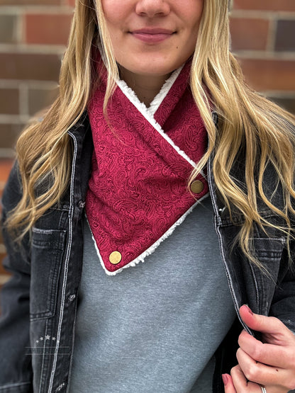 Handmade Sherpa Scarf