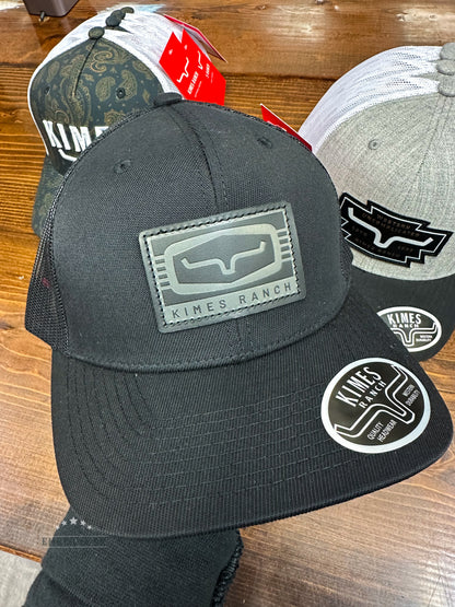 KR Camden Black Trucker Hat