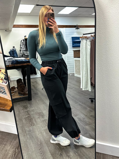 Ribbed Long Sleeve Turtleneck - 3 Colors