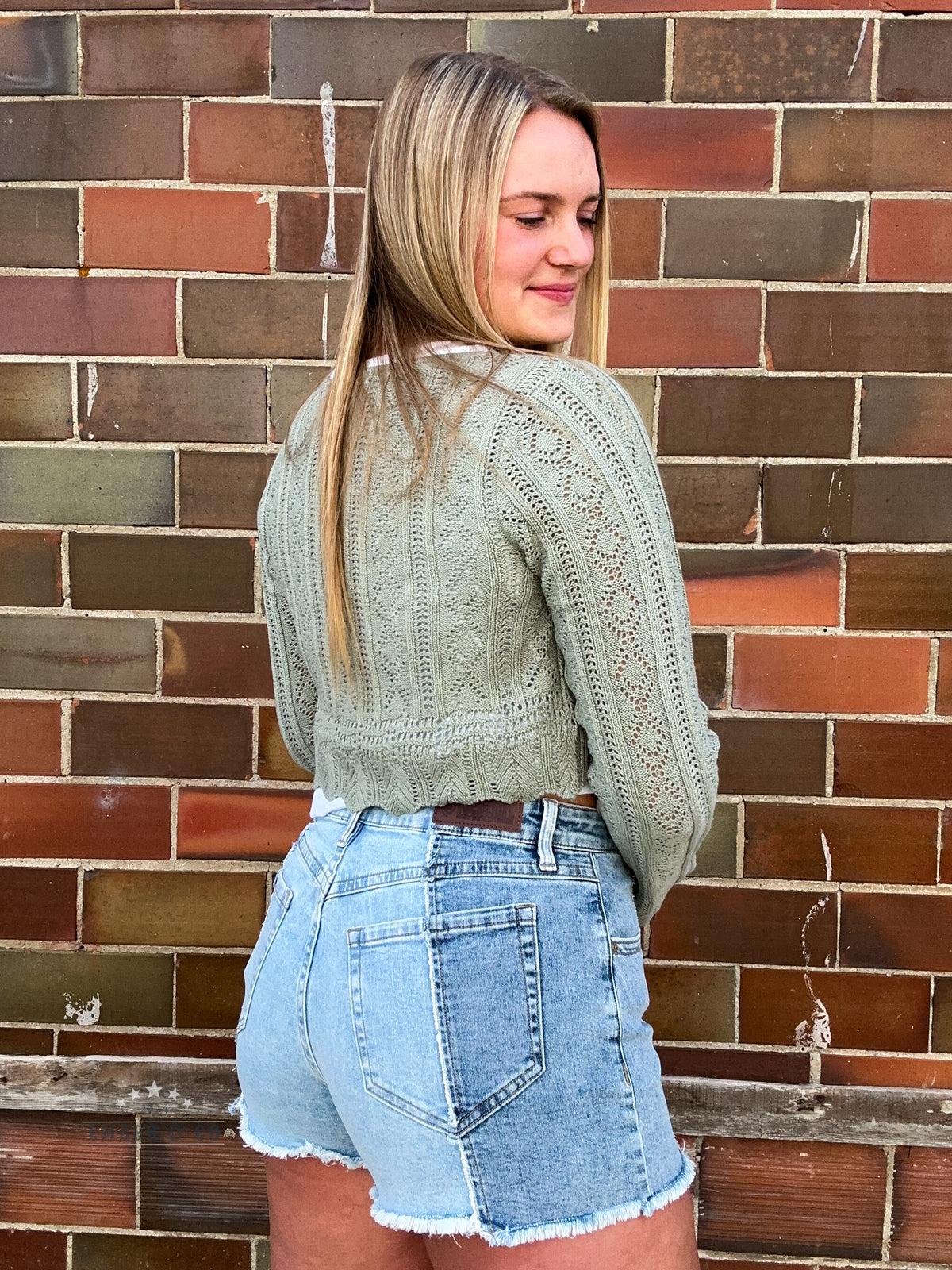 Crochet Tie Front Cardigan