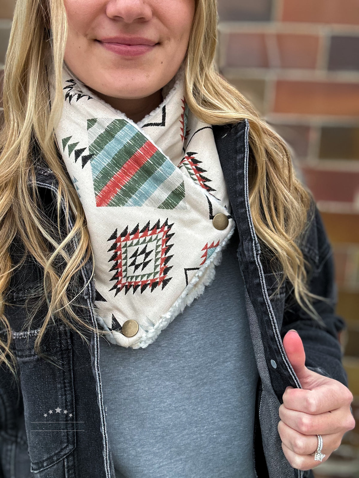 Handmade Sherpa Scarf