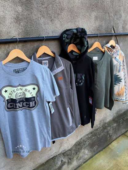 Men's Cinch Herringbone Pullover