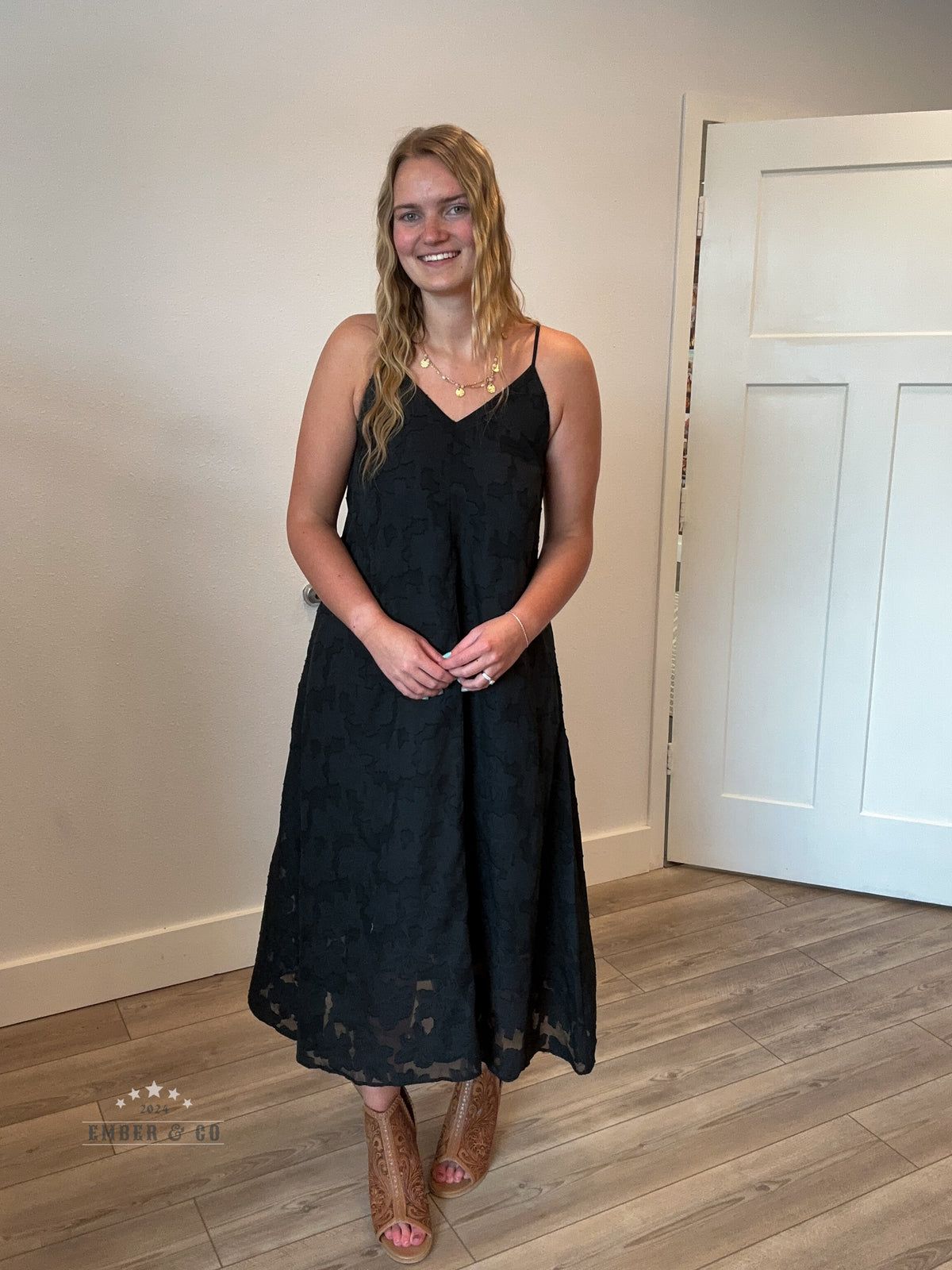 Midnight Lace Dress
