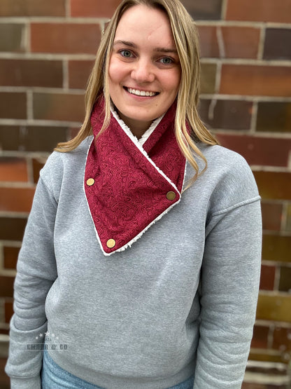 Handmade Sherpa Scarf