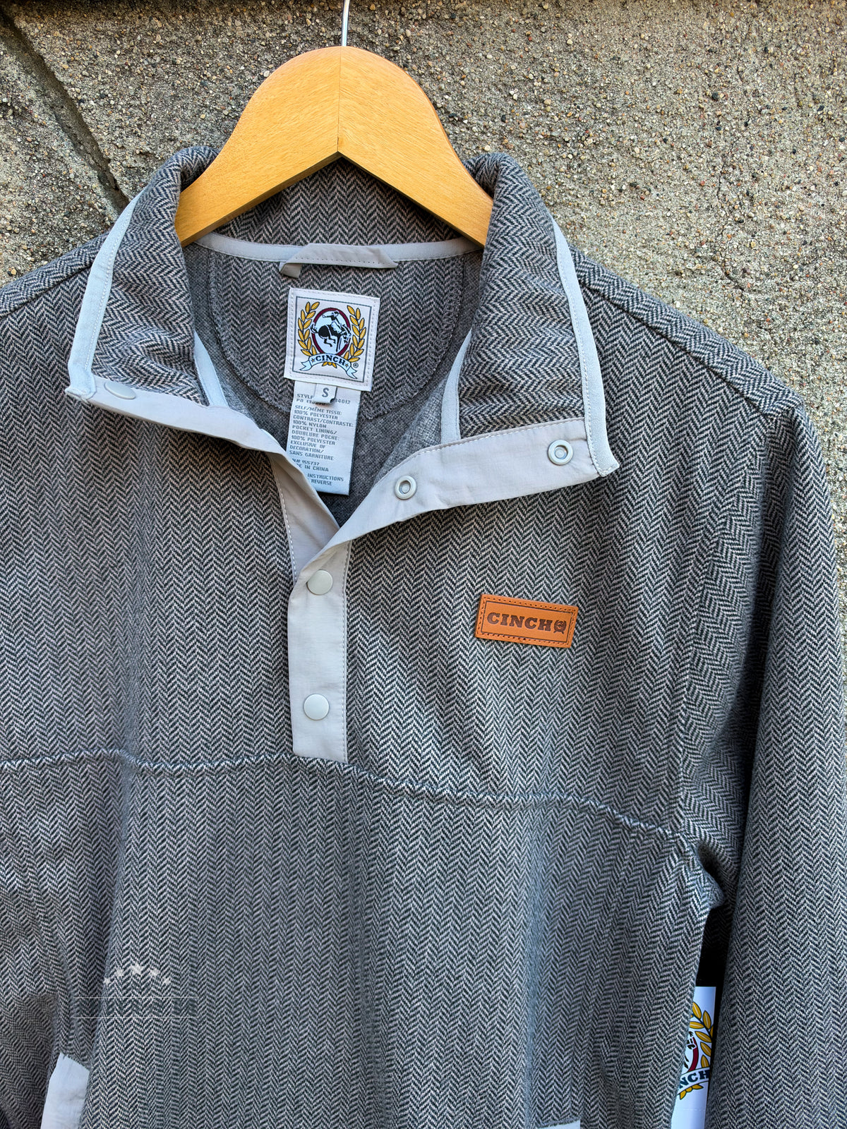 Men's Cinch Herringbone Pullover