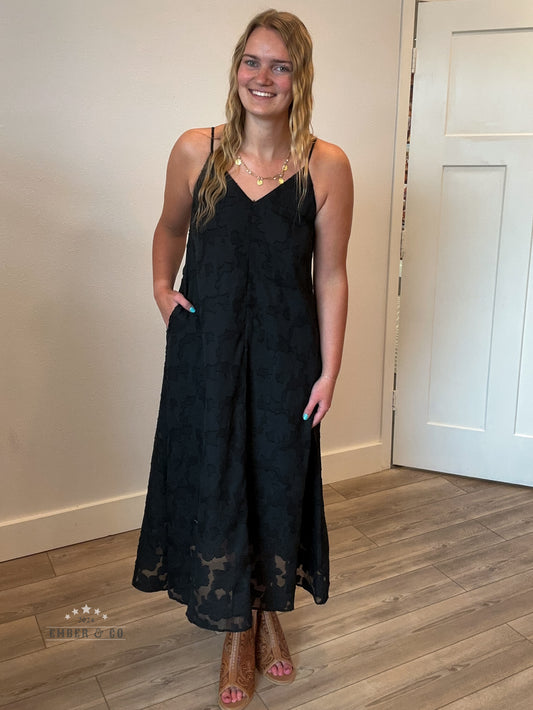 Midnight Lace Dress