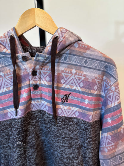 Men's Rust Aztec Hoody