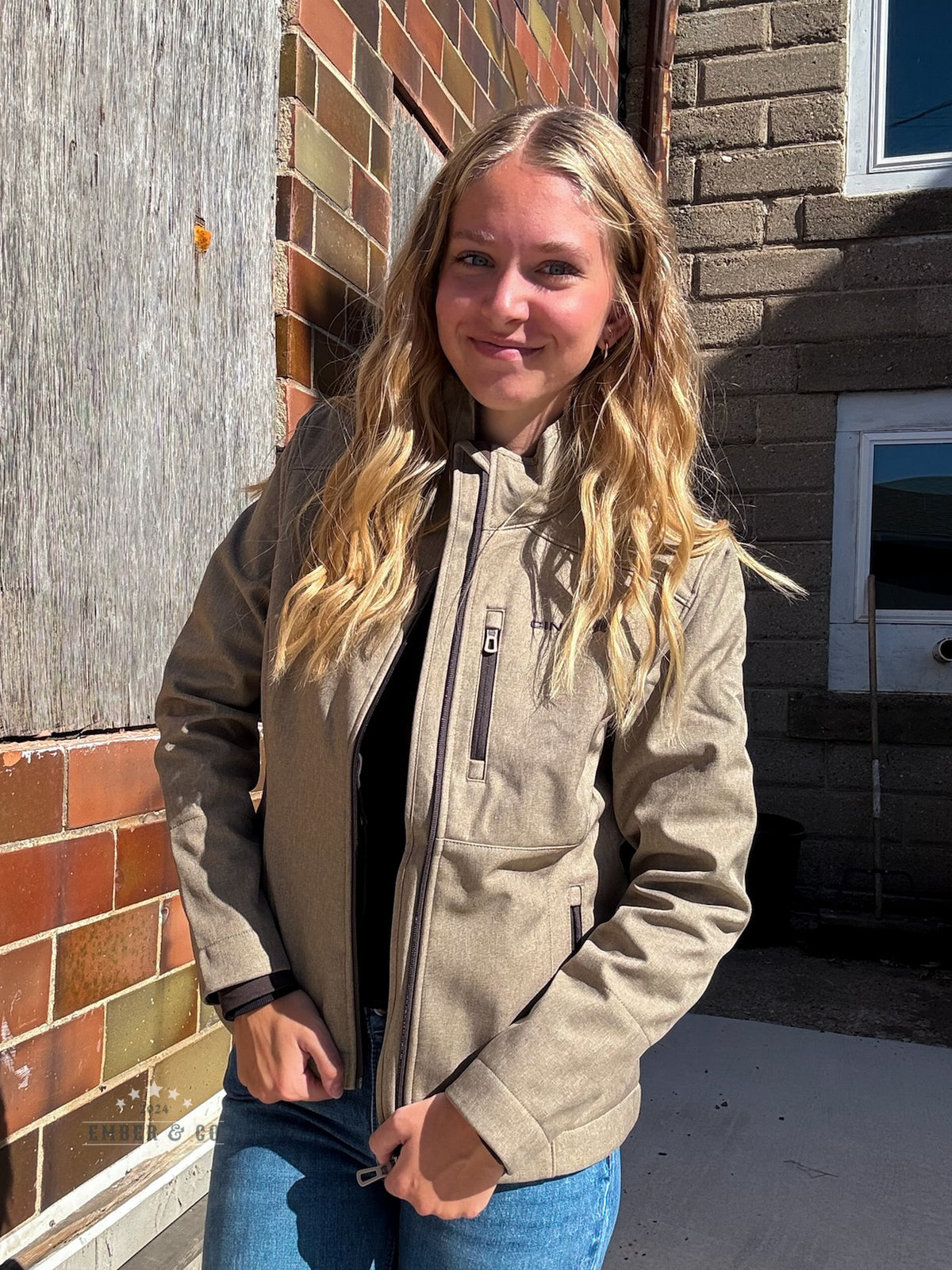 Cinch Tan CC Bonded Jacket