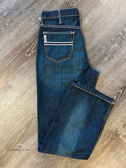 Men's White Label Dark Stone Denim